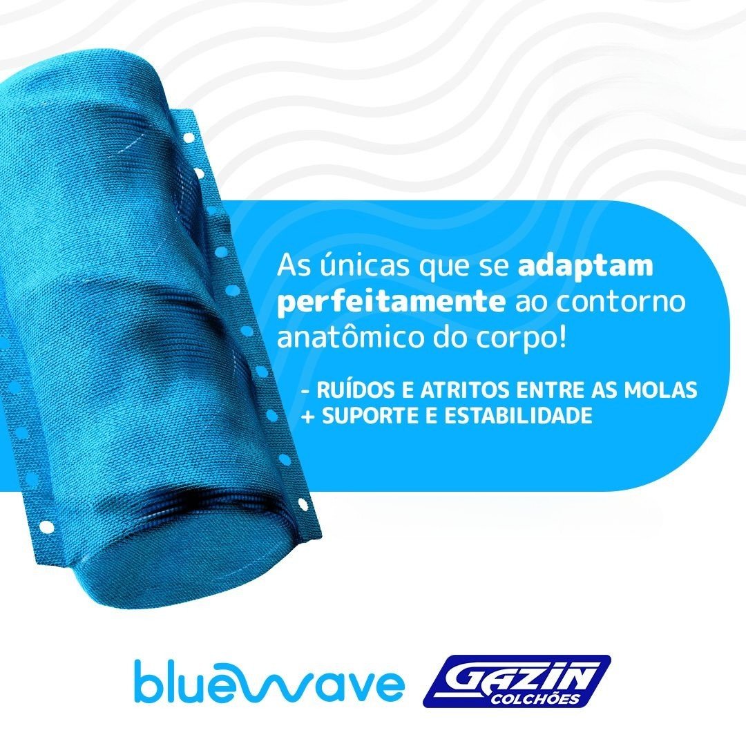 Colchão Queen Texas 29 cm D28 Molas Ensacadas + Base Simples Corino Marrom – GAZIN COLCHÕES + ALTO NÍVEL - Imagem 4